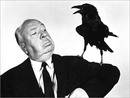 Poster Alfred Hitchcock, the birds