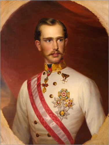 Poster Emperor Franz Joseph I of Austria