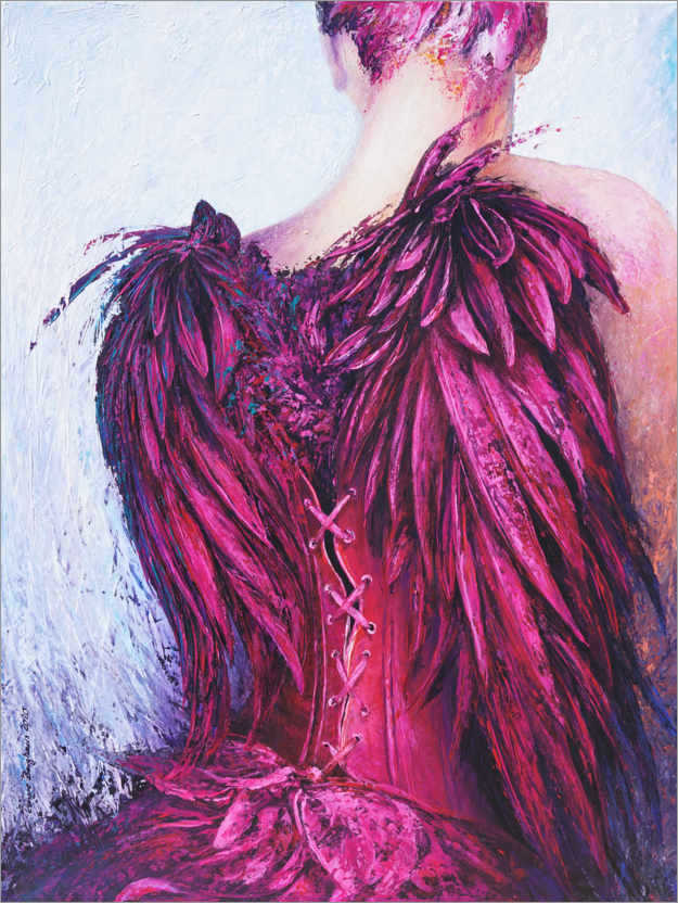 Poster Purple Angel