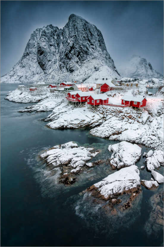 Poster Picturesque Hamnoy