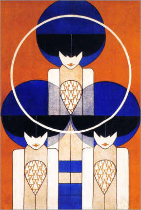 Poster  Ver Sacrum, 1902 - Detalj - Koloman Moser