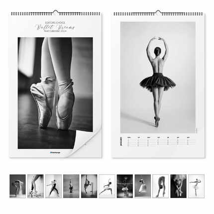 Väggkalender  Ballet Calendar - Ballet Dreams 2023