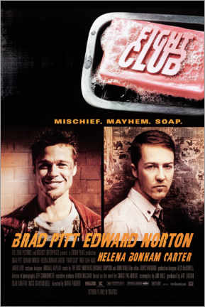 Galleritryck  Fight Club - Vintage Entertainment Collection