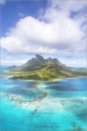 Poster Bora Bora, Polynesia