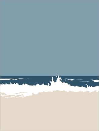 Poster Ocean waves