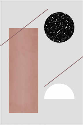 Poster Minimalist geometry IX