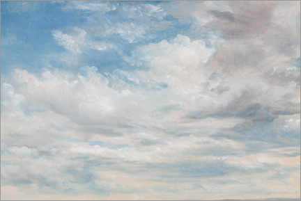 Canvastavla  Clouds - John Constable