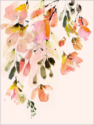 Poster  Flower rain - Nicola Evans