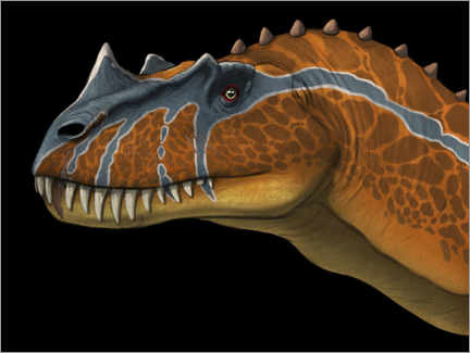 Poster Ceratosaurus portrait