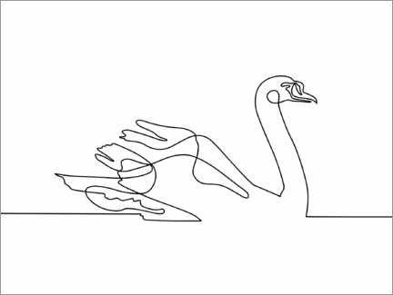 Självhäftande poster  Swan