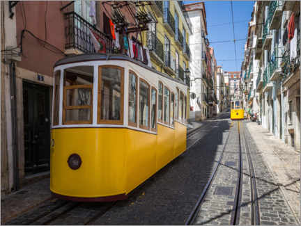 Poster  Lisbon tram - Lukas Petereit