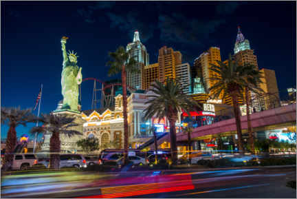 Canvastavla  New York New York in Las Vegas - Marcel Gross