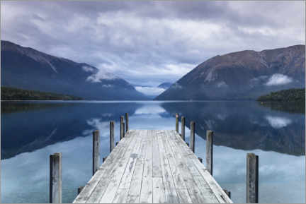 Canvastavla  Jetty on Lake Rotoiti, New Zealand - Markus Lange