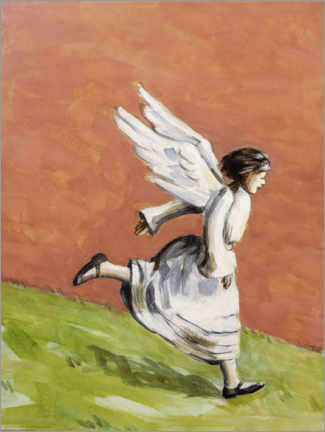 Poster Running Angel