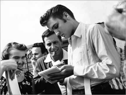 Galleritryck  Elvis Presley - Photo Researchers