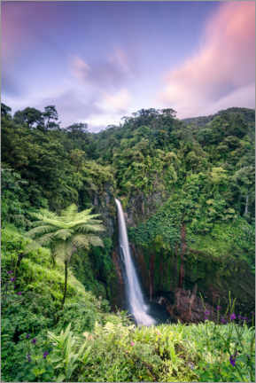Poster Waterfall in Costa Rica