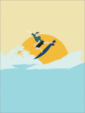 Poster Surfer