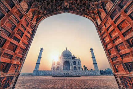 Canvastavla  Taj Mahal - Manjik Pictures