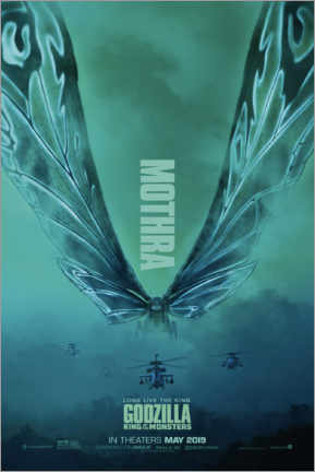 Canvastavla  King Of The Monsters - Mothra
