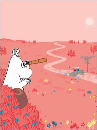 Poster  The wonders of Moominvalley