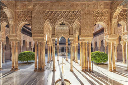 Akrylglastavla  Alhambra Palace - Manjik Pictures