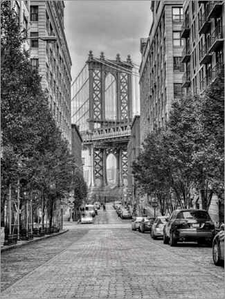 Aluminiumtavla  Manhattan Bridge - Assaf Frank