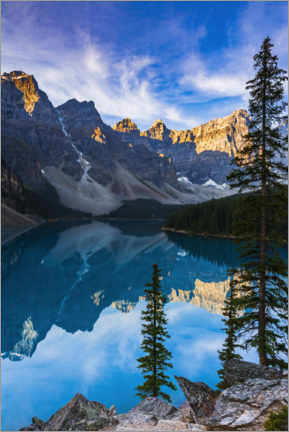 Poster Moraine Lake, Banff National Park, Alberta, Canada