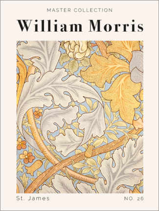 Akrylglastavla  St. James No. 26 - William Morris