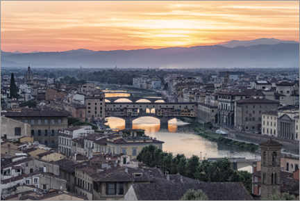 Poster Florence Sunset