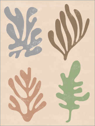 Poster  Matisse Leaves Decoupes - Ninola Design