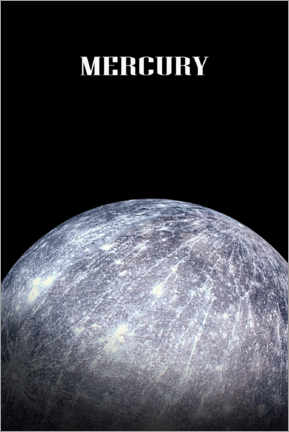 Poster Mercury Planet