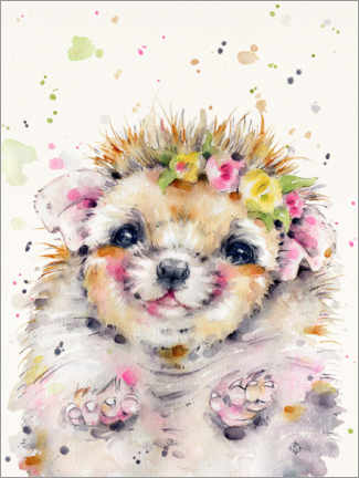 Poster  Little Hedgehog - Sillier Than Sally