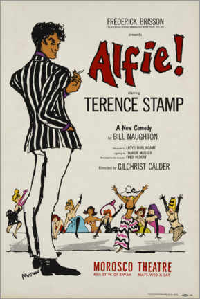 Poster  Alfie, 1964 Vintage Theatre - Nook Vintage Archive