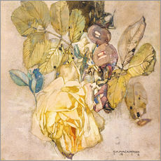 Galleritryck  Winter Rose - Charles Rennie Mackintosh