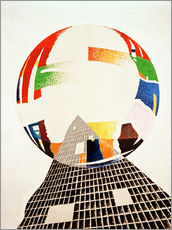Självhäftande poster  Nuclear I, CH - László Moholy-Nagy