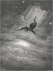 Självhäftande poster  Paradise Lost - Gustave Doré