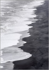 Självhäftande poster  North Atlantic coast in winter - Martin Zwick