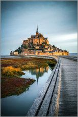 Poster Le Mont-Saint-Michel, France