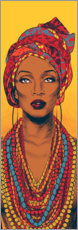 Poster African woman