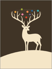 Akrylglastavla  My Deer Universe - Andy Westface