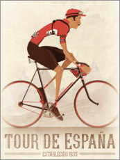 Poster Vintage, vuelta a España