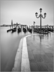 Akrylglastavla  Översvämmade Venedig - Verdera