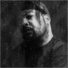 Poster  Ice Cube - Michael Tarassow