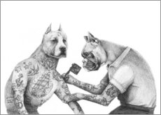Poster  The Tattooist - Mike Koubou