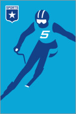 Poster  Slalom 5 - Bo Lundberg