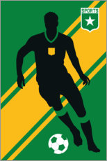 PVC-tavla  Soccer - Bo Lundberg
