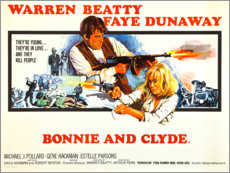 Poster Bonnie och Clyde