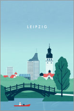 Canvastavla  Leipzig - Katinka Reinke