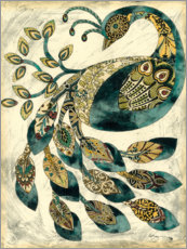 Poster  Royal Peacock II - Chariklia Zarris