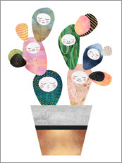 Poster Sleepy Cactus